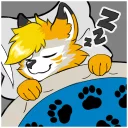 Sticker 😴 pawzor