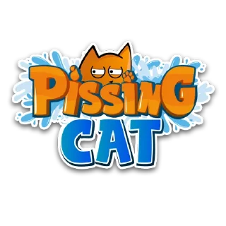 Sticker 😍 PissingCat.com $PEECAT