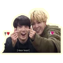 Sticker ❤️ @jonafzan JiKook Jimin Jungkook