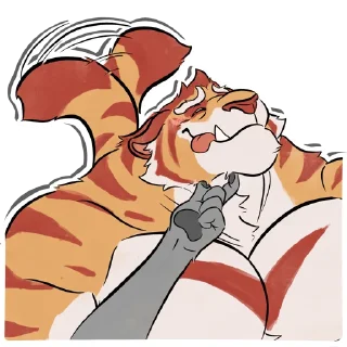 Sticker 😋 Tora