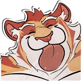 Sticker 👅 Tora