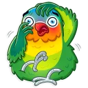 Sticker 😨 Love Bird