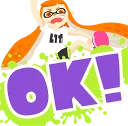 Sticker 😄 Splatoon: Inkling Injection