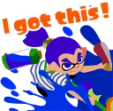 Sticker 😜 Splatoon: Inkling Injection