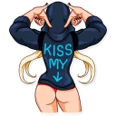 Sticker 🍑 Resistance Girl