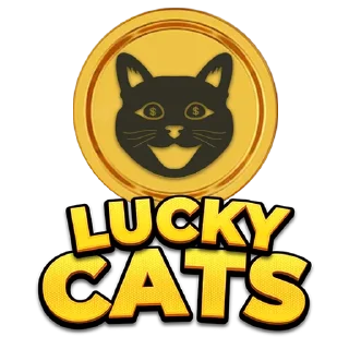 Sticker 🐈‍⬛ LUCKYCATS