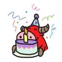 Video sticker 🎂 RedBuff