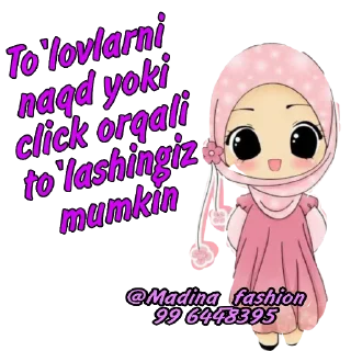 Sticker 🥰 MADINA optom