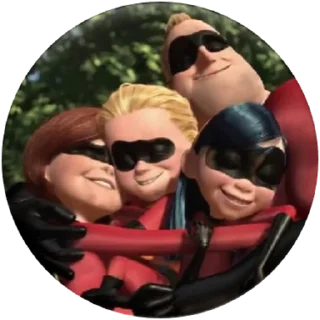 Sticker 🤗 The Incredibles @S1ick3r