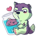 Video sticker 😘 Creepy Wolf