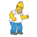 Sticker 😾 The simpsons