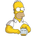 Sticker 🍺 The simpsons