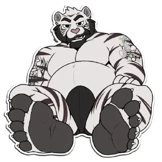 Sticker 👣 Dadkat NSFW