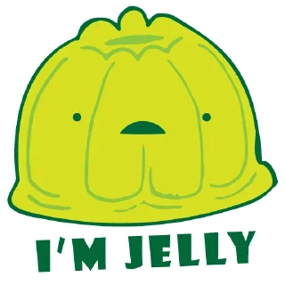 Sticker 😦 Jelly World