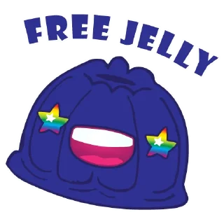 Sticker 😄 Jelly World