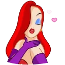 Video sticker 😘 Jessica Rabbit