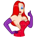 Video sticker 👍 Jessica Rabbit