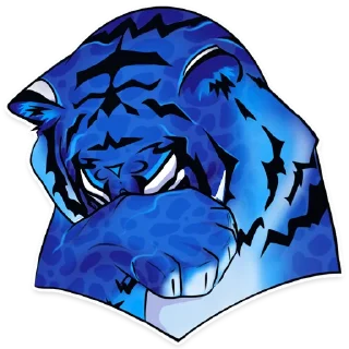 Sticker 😅 Water Tiger