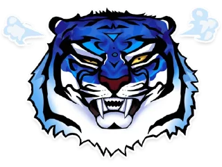 Sticker 😡 Water Tiger