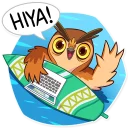 Sticker 👨 Freelance Owl