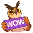 Sticker 👍 Freelance Owl