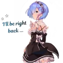 Sticker 👋 Re:Zero by @Splenta 4 Yalda