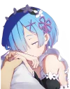 Sticker 💙 Re:Zero by @Splenta 4 Yalda