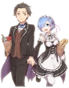 Sticker 👫 Re:Zero by @Splenta 4 Yalda