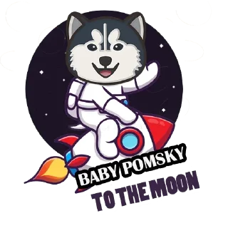 Sticker 😇 BabyPomsky