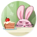 Sticker 🍰 Bunny Rosy