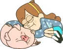 Sticker 😴 Gravity Falls