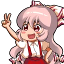 Sticker 😁 Emoting Mokou