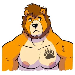 Sticker 😄 Yasser lionbear