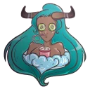 Sticker 🛁 Demon Maze by @zeligen7