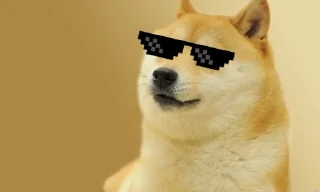 Sticker 🕶 DOGECOIN