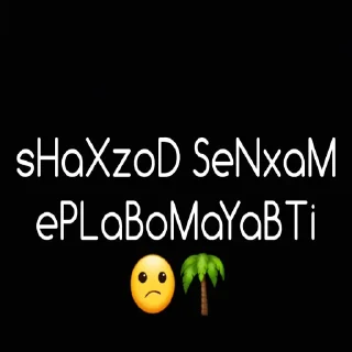 Video sticker 🌴 aZaMaT_oKeNiKi