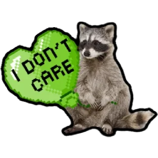 Sticker 😁 Racoon1C