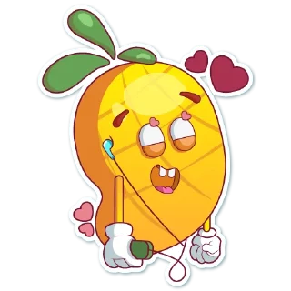 Sticker 😍 Mr. Pineapple