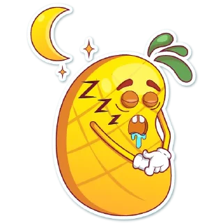 Sticker 😴 Mr. Pineapple