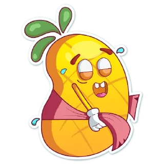 Sticker 🛁 Mr. Pineapple