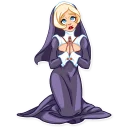 Sticker 🙏 Naughty Nun