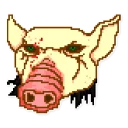 Sticker 🐷 HotlineMiami