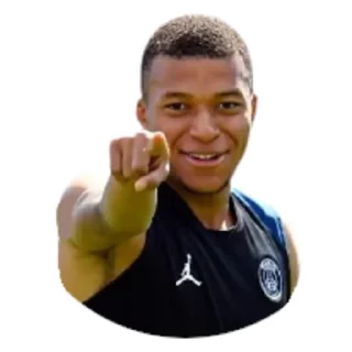 Sticker 👈 Kylian Mbappe @S1ick3r