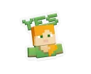 Sticker ✅ Minecraft Stickers Pack @MCPETime