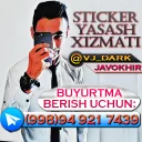 Sticker 💎 💹@OLX_Uz_ReklamA🗓  by  @VJ_DARK