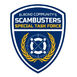 Sticker 🛡 Elrond Scambusters