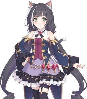 Sticker 😖 Kyaru (Princess Connect! Re:Dive)