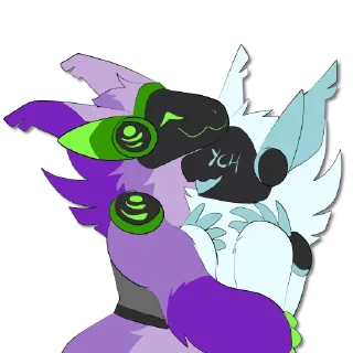 Video sticker ♥️ Vyser the Protogen