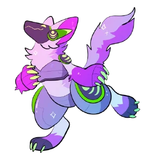 Sticker ✨ Vyser the Protogen