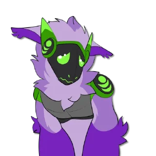 Sticker 🥺 Vyser the Protogen